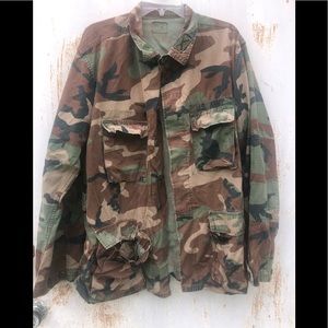 CAMO MILITARY ARMY SHIRT